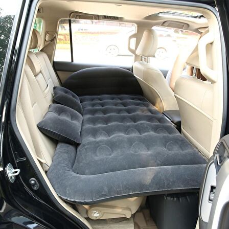 Suv Minivan Şişme Araba Yatağı Kamp Yatağı + Hava Kompresörü