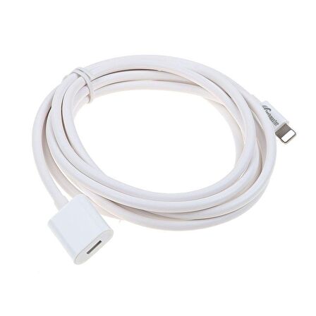 Techmaster Apple iPhone Lightning Uzatma Kablosu 2 Metre