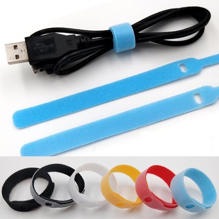 Tme Bez Cırt Cırt Şarj Kablo Bağı Düzenleyici 5li Paket 145mm