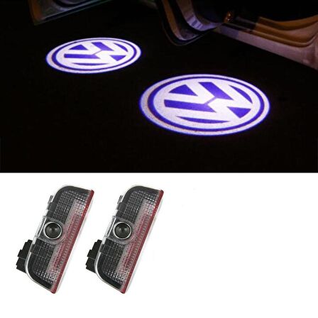 Volkswagen Passat B7 2010-2015 Kapı Altı Led Logo Aydınlatma