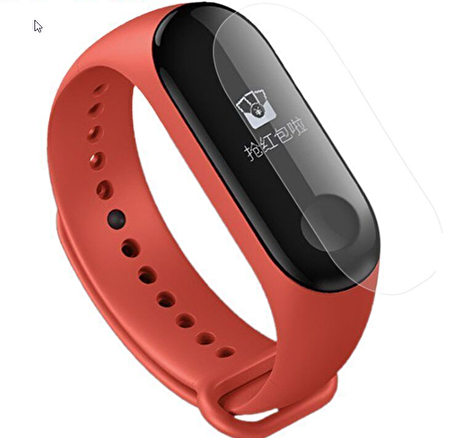 Xiaomi Mi Band 3 Ekran Koruyucu Film Jelatin 2 Adet