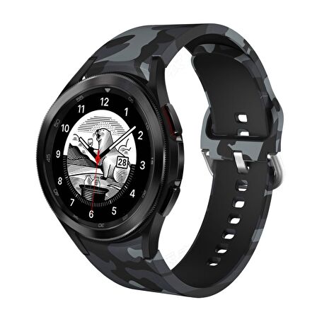 Samsung Galaxy Watch 4 Classic 40 42 44 46mm Kamuflaj TME Kordon