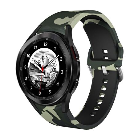 Samsung Galaxy Watch 4 Classic 40 42 44 46mm Kamuflaj TME Kordon