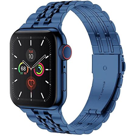 Apple Watch 4 5 6 7 45mm 44mm 42mm Rolex Tasarım Premium Kordon