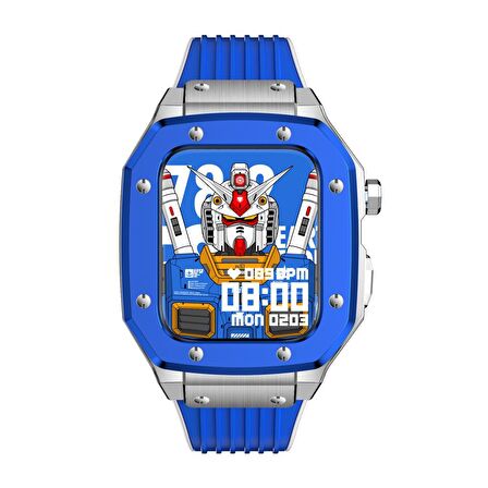 Apple Watch 4 5 6 7 8 44mm 45mm Royal Zırh Koruma Kordon