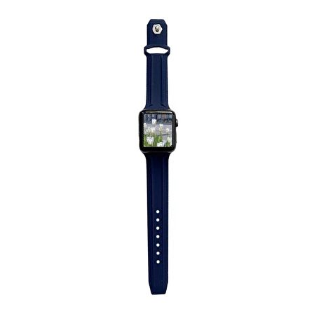 Apple Watch 5 6 7 8 Ultra 42mm 44mm 45mm TME Line Silikon Kordon