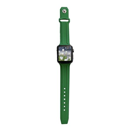 Apple Watch 5 6 7 8 Ultra 42mm 44mm 45mm TME Line Silikon Kordon