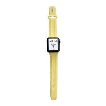 Apple Watch 5 6 7 8 Ultra 42mm 44mm 45mm TME Line Silikon Kordon