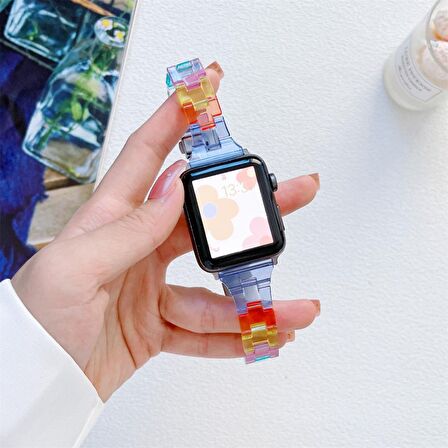 Apple Watch 5 6 7 8 Ultra 42mm 44mm 45mm TME Rainbow Kordon