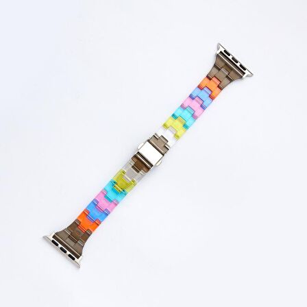 Apple Watch 5 6 7 8 Ultra 42mm 44mm 45mm TME Rainbow Kordon