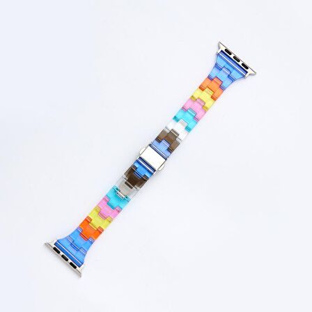 Apple Watch 2 3 4 5 6 7 8 38mm 40mm 41mm TME Rainbow Kordon