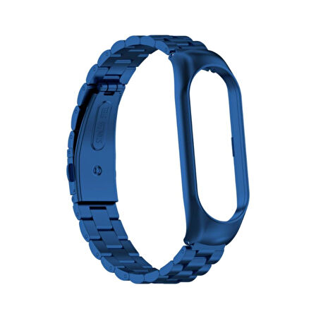 Xiaomi Mi Band 7 Uyumlu Çelik Steel Kordon Kayış