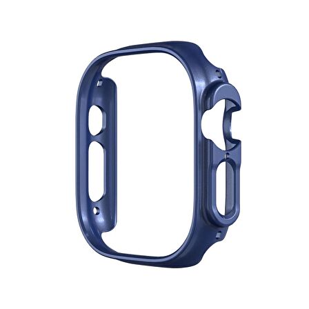 Apple Watch Ultra 49mm Uyumlu Rubber Sert Plastik Kılıf Kapak