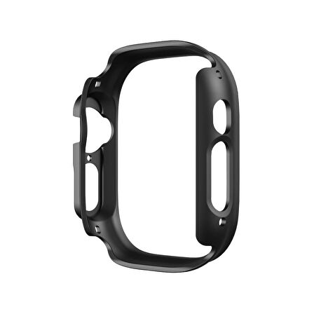 Apple Watch Ultra 49mm Uyumlu Rubber Sert Plastik Kılıf Kapak