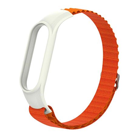 Xiaomi Mi Band 3 4 5 6 7 Alpine Loop Örgü Kordon Kayış
