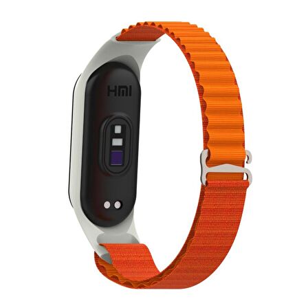 Xiaomi Mi Band 3 4 5 6 7 Alpine Loop Örgü Kordon Kayış