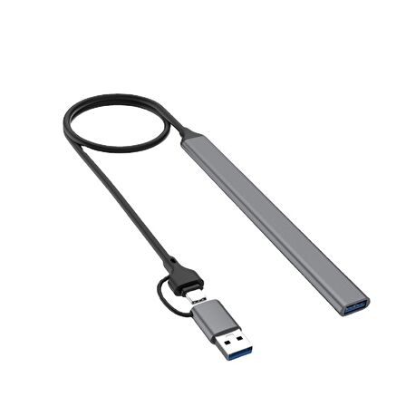 7in2 USB 3.0 Type-C 1xUSB 3.0 6xUsb 2.0 HUB Otg Çoğaltıcı UCA9702