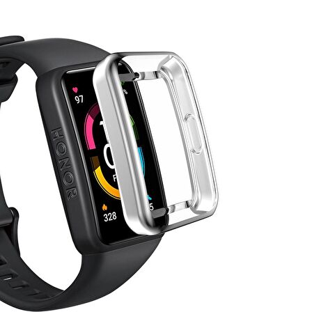 Huawei Band 6 6 Pro 7 Honor Band 6 7 Silikon Kapak Kılıf Koruyucu