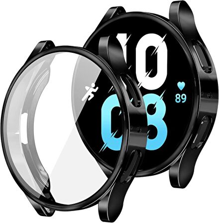 Samsung Galaxy Watch 5 40mm Silikon Kapak Kılıf Ekran Koruyucu