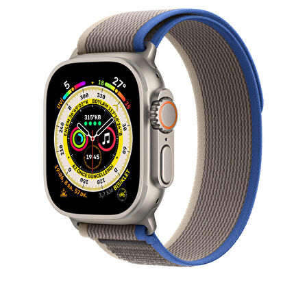 Apple Watch 2 3 4 5 6 7 8 Ultra 42mm 44mm 45mm Trail Loop Kordon