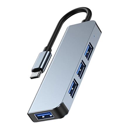 Type-C 1xUSB 3.0 3xUsb 2.0 HUB Otg Çoğaltıcı Adaptörü BYL-2013T
