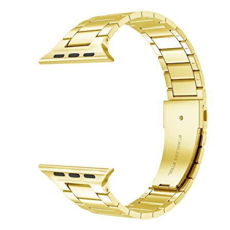 Apple Watch 2 3 4 5 6 7 8 Seri 38mm 40mm 41mm Slim Çelik Kordon