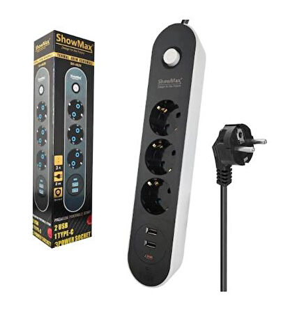 TERMAL AKIM KORUMALI 2 USB 1 TYPE-C 3LÜ