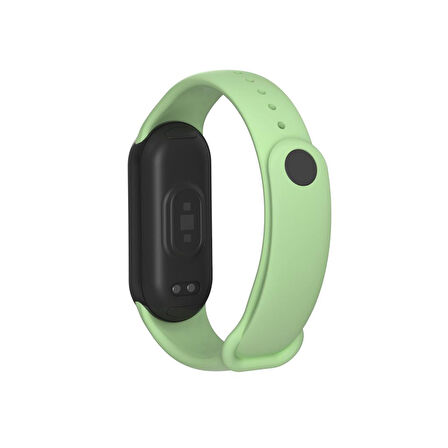 Xiaomi Mi Band 8 Mi Band 9 Uyumlu Akıllı Bileklik Silikon Kordon Kayış