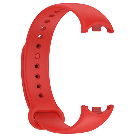 Xiaomi Mi Band 8 Mi Band 9 Uyumlu Akıllı Bileklik Silikon Kordon Kayış