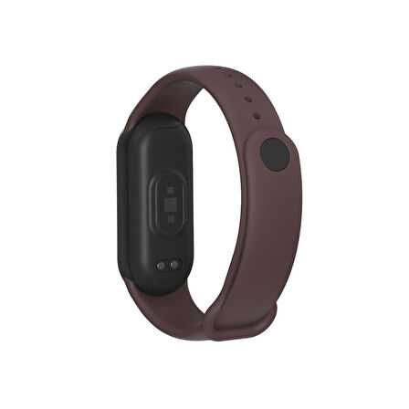 Xiaomi Mi Band 8 Mi Band 9 Uyumlu Akıllı Bileklik Silikon Kordon Kayış