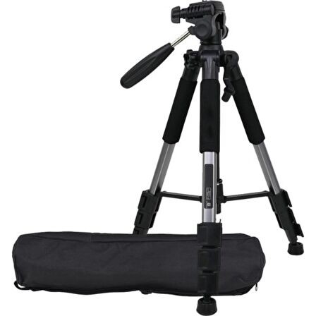 Techmaster T11 Kamera Youtuber DSLR Canon Nikon Sony Tripod 140cm 5kg Kapasite