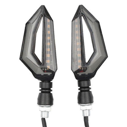 Motosiklet Led Sinyal Lambası 12V Su Geçirmez Universal ZXD-05