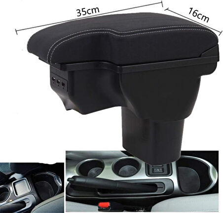 Nissan Juke 2010-2019 Delmesiz Vidasız Kol Dayama Kolçak