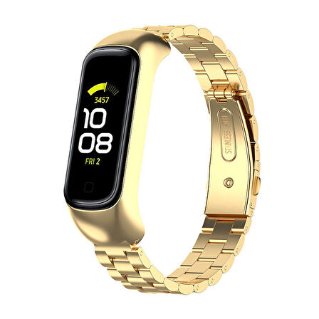 Samsung Galaxy Fit 2 R220 Uyumlu Çelik Steel Kordon Kayış