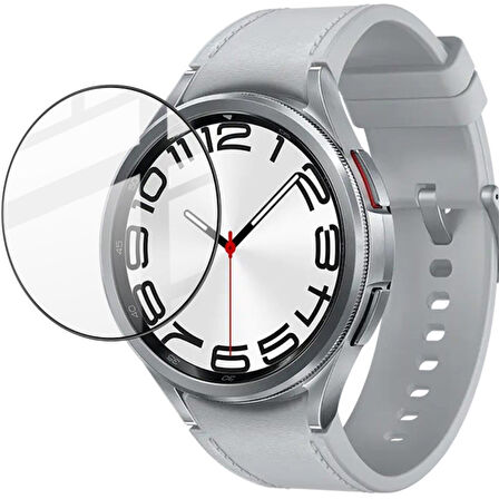 Samsung Galaxy Watch 6 Classic 43mm 3D Hd Full Ekran Koruyucu