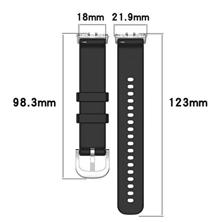 Samsung Galaxy Fit 3 R390 Uyumlu Silikon Kordon Kayış