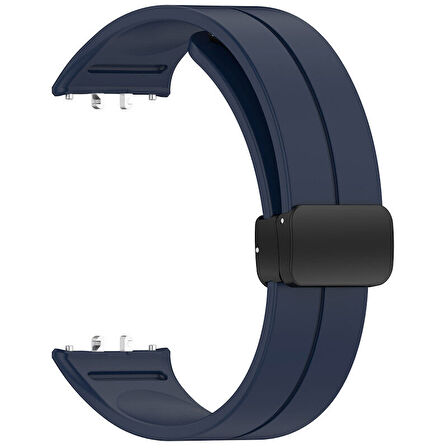 Samsung Galaxy Fit 3 R390 Uyumlu Manyetik Mıknatıslı Band Silikon Kordon Kayış