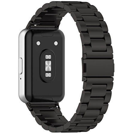 Samsung Galaxy Fit 3 R390 Uyumlu Çelik Steel Kordon Kayış