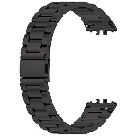 Samsung Galaxy Fit 3 R390 Uyumlu Çelik Steel Kordon Kayış