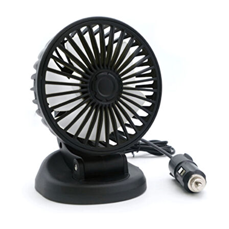 Araç Araba Otomobil Mini Vantilatör Fan Pervane Soğutucu 12V FAN20