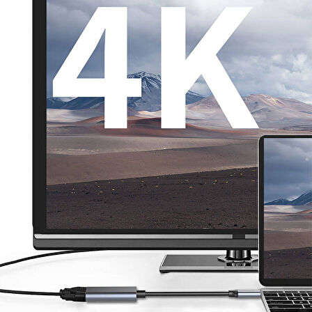 Type-C to Hdmi Çevirici 4K 2K 60Hz Mini Taşınabilir Görüntü Aktarım BYL-2006A