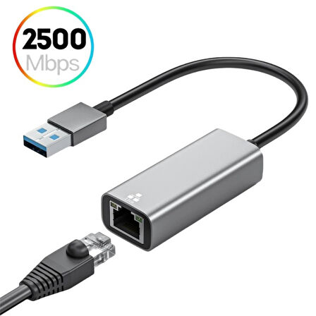 Usb 3.0 to 2.5 Gpbs Ethernet Lan Çevirici Adaptör Kablosu