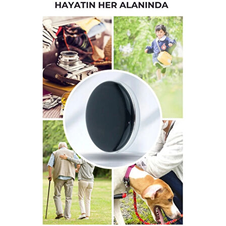 Techmaster Tag AirTag iOS iPhone Android Uyumlu Akıllı Gps Takip Cihazı