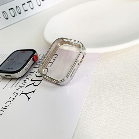 Huawei Watch Fit 3 Uyumlu Kasa Ekran Koruyucu 360 Tam Koruma Kılıf Kapak