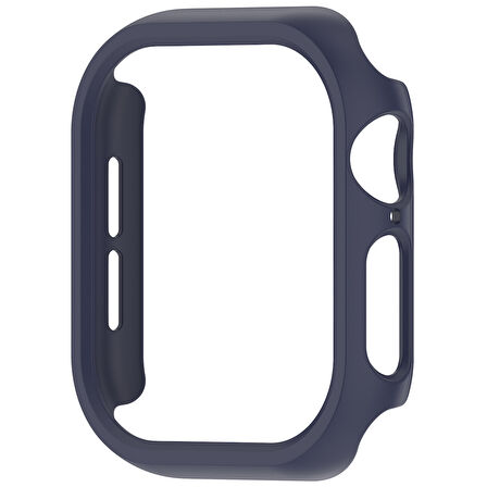 Apple Watch 10. Nesil 46mm Uyumlu Rubber Sert Plastik Koruma Kasa Kılıfı