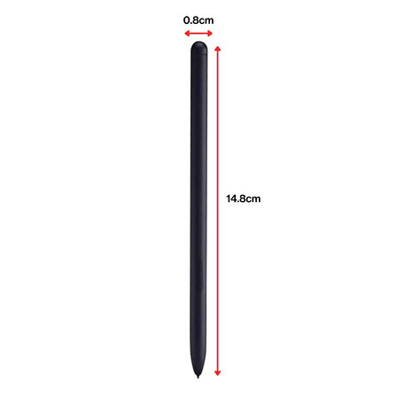 Samsung Galaxy Tab S9/S9 Plus/S9 Ultra Uyumlu S Pen Dokunmatik Stylus Kalem ve Yedek Uç