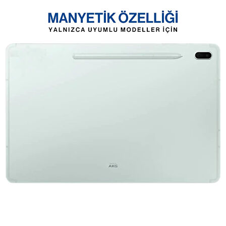 Samsung Galaxy Tab S7 FE SM-T730 T733 SM-T736B Uyumlu S Pen Dokunmatik Stylus Kalem ve Yedek Uç