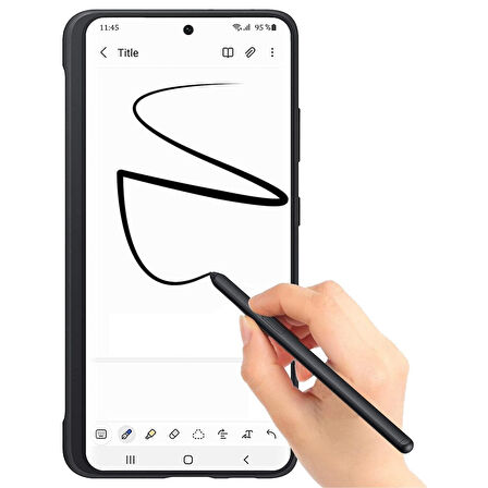 Samsung Galaxy S21 Ultra Uyumlu S Pen Dokunmatik Stylus Kalem ve Yedek Uç