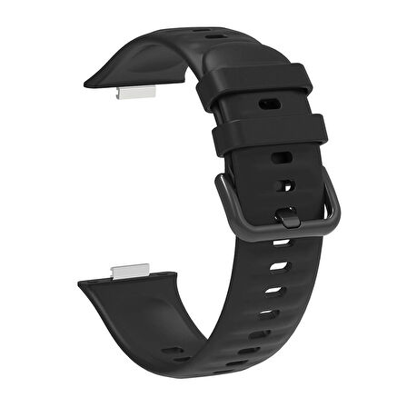 Huawei Watch Fit 3 Uyumlu Silikon Kordon Kayış