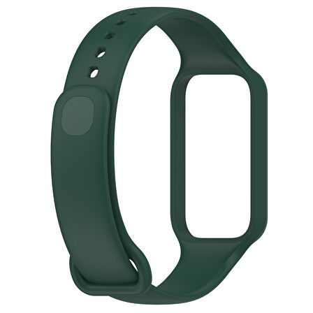 Redmi Band 2 Xiaomi Mi band 8 Active Uyumlu Silikon Kordon Kayış